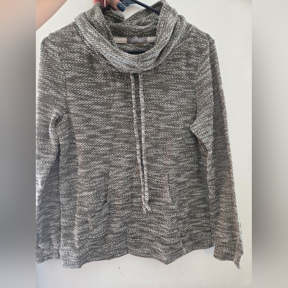 Loveappella Cowel Neck Hoodie